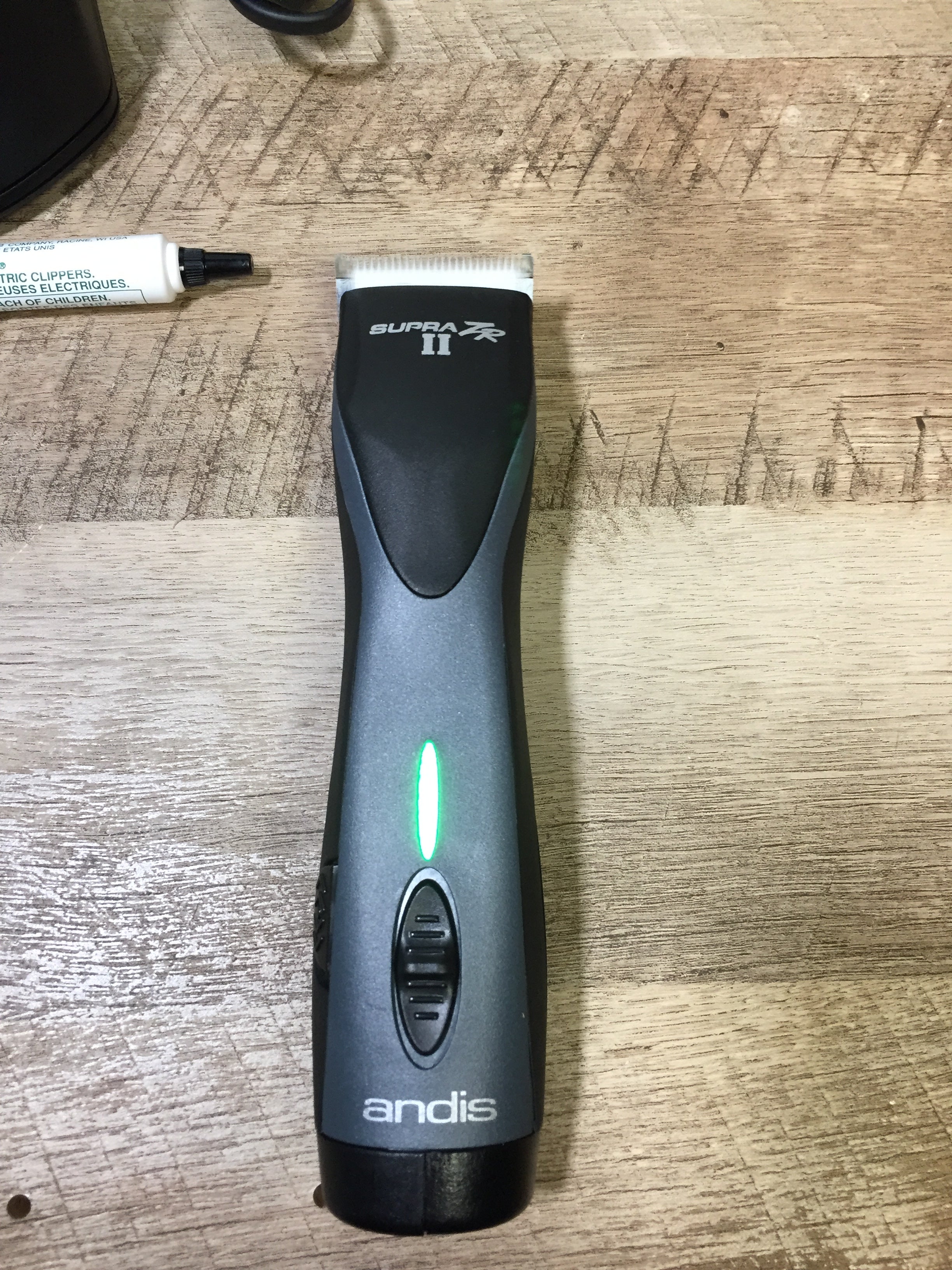 Andis Supra ZR II Cordless 5-Speed Detachable Blade Clipper Lithium Ion Battery (6979647045815)